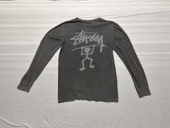 Stussy 長袖シャツ S グレー バックプリントのサムネイル