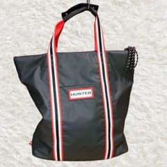 極美品】 HUNTER 2WAY トートリュック ラバライズド 黒 A4対応 - メルカリ