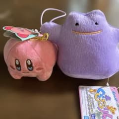 星のカービィ ポケットモンスター ぬいぐるみ マスコット 2点セットのサムネイル