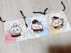 ちいかわ ココス コラボ 巾着 4種セットのサムネイル