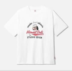 (GU) スタジオセブン コットンビッグT 半袖Tシャツ (Lサイズ)のサムネイル