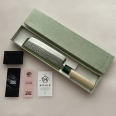 STYLE-K　黒﨑真　VG10　三徳包丁　165mm　タケフナイフビレッジ STYLE-K 黒﨑真 VG10 三徳包丁 165mm タケフナイフビレッジ - メルカリ