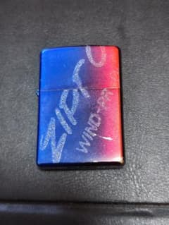 ZIPPO 赤青グラデーション ジッポライターのサムネイル
