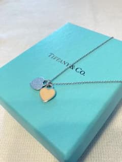 TIFFANY&Co. ティファニー ネックレス ダブルハート ピンクのサムネイル