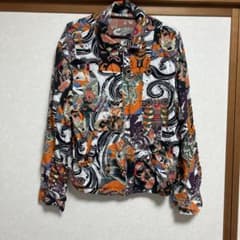 総柄 ジップアップ ブルゾン 歌舞伎柄 - メルカリ