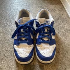 NIKE Dunk High ゲームロイヤル ブルー×ホワイト 27.5cmのサムネイル