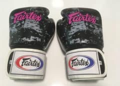Fairtex 8oz ボクシンググローブ ブラック ピンク - メルカリ