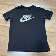 Nike カモフラージュロゴ Tシャツ M(150) 黒のサムネイル