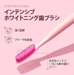 HIMALAYA PINKSALT インテンシブホワイトニング歯ブラシ 15本 HIMALAYA PINKSALT インテンシブホワイトニング歯ブラシ 15本 - メルカリ
