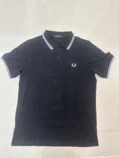 FRED PERRY フレッドペリー 半袖ポロシャツ ブラック 黒 38のサムネイル