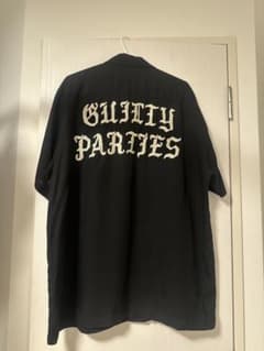 【値下可/美品/2017】WACKO MARIA 50's SHIRT L 刺繍のサムネイル