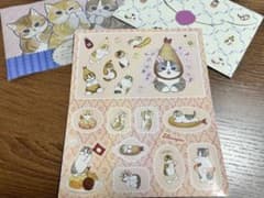 モフサンド シールくじびき エビにゃんのサムネイル