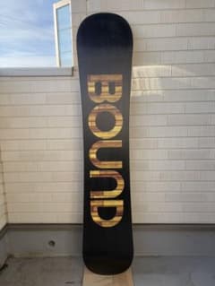 スノーボード 板 BOUND GOLD RUSH 144cm バンブー グラトリ - メルカリ
