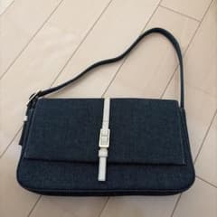 新品　marie claire デニムショルダーバッグのサムネイル