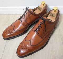 ポールスミス別注　クロケット&ジョーンズ製　UK7.5E ウイングチップシューズ ポールスミス別注 クロケット&ジョーンズ製 UK7.5E ウイングチップ