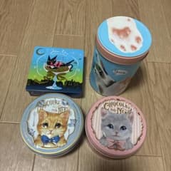 猫デザインの空き缶セット - メルカリ