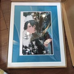 ソードアート・オンライン　オンラインくじ　ファイングラフ　キリト ソードアート・オンライン オンラインくじ ファイングラフ キリト
