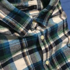 ニコアンド niko and... チェック シャツのサムネイル