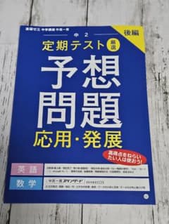 定期テスト予想問題 応用・発展 中2 後編