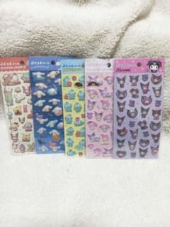 キャラクターぷくっとシールセット 5枚のサムネイル
