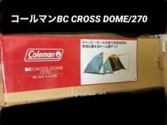 ⚡️Coleman BC CROSS DOME / 270 &SHEET - メルカリ