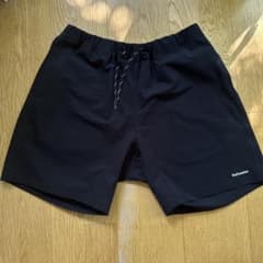 Rottweiler ブラックショートパンツ　S ハーフパンツ　ナイロンショーツのサムネイル