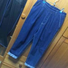 まろるんさん専用 デニム サルエル w closet 古着のサムネイル