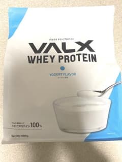 VALXホエイプロテイン　ヨーグルト味のサムネイル