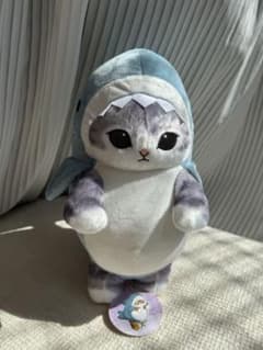 mofusand モフサンド サメにゃん Bigぬいぐるみ 上手に立てるよのサムネイル