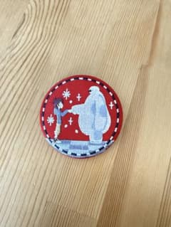 ディズニー刺繍缶バッジ　ベイマックスのサムネイル