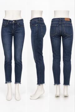 ZARA ザラ デニムパンツ インディゴブルー EUR36