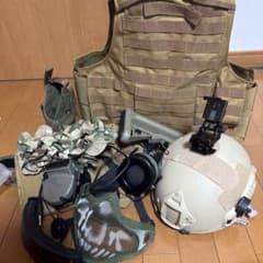 ヘルメット・ボディアーマー・装備品セットのサムネイル
