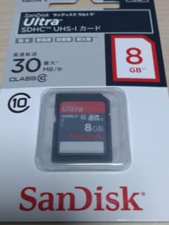 SanDisk Ultra SDHCカード 8GB Class10のサムネイル