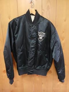 NFL Los Angels Raiders スタジャン サテンジャケットのサムネイル