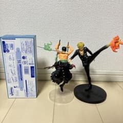 ONE PIECE フィギュア ゾロ サンジ 2体セットのサムネイル