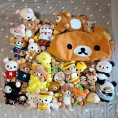 リラックマ ぬいぐるみ 30点ぐらいの大量セット まとめ売りのサムネイル