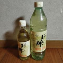 美味しい酢2本900ミリリットルと３６０ミリリットルのサムネイル