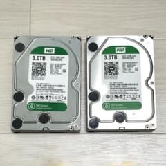 C*C様 3.5インチ HDD 3TB 2台セット 中古 状態良好/ WD Gr C*C様 3.5インチ HDD 3TB 2台セット 中古 状態良好/ WD Gr - メルカリ