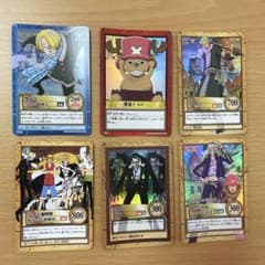 ワンピース カードダス 6枚セット まとめ売り - メルカリ