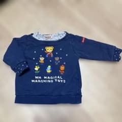 ミキハウス　MIKI HOUSE トレーナー　80のサムネイル