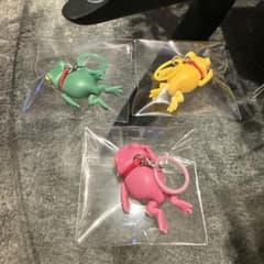 おさんぽカエル　めじるし　ガチャ　3点セットのサムネイル