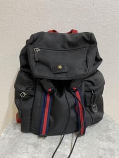 【売り切り】GUCCI ナイロンバックパックのサムネイル