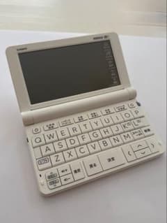 【極美品】電子辞書 CASIO EX-word XD-SX4800 ホワイトのサムネイル