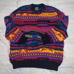 週末セール【希少】EMAROO 3Dニット ウール100% セーター 12/XS - メルカリ