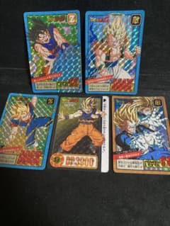⭕️コレクション引退品⭕️ ドラゴンボールZ カード5枚セット ドラゴンボールZ カードダス 5枚セット - メルカリ