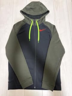 Nike フルジップパーカー オリーブグリーン/ブラックのサムネイル