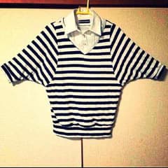 CECIL McBEE ボーダー ドルマンのサムネイル