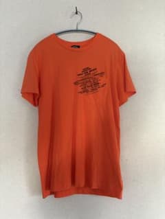 DIESEL ディーゼル Tシャツ Lサイズ オレンジ メンズ 半袖のサムネイル