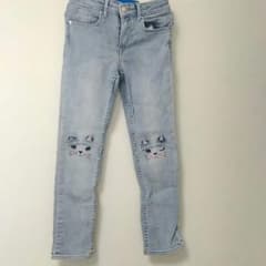 カズカズ様専用H&M　デニムパンツ　130cmのサムネイル