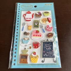 マインドウェイブ　Petit Poche 立体　シール　カフェ　スイーツ　ケーキのサムネイル